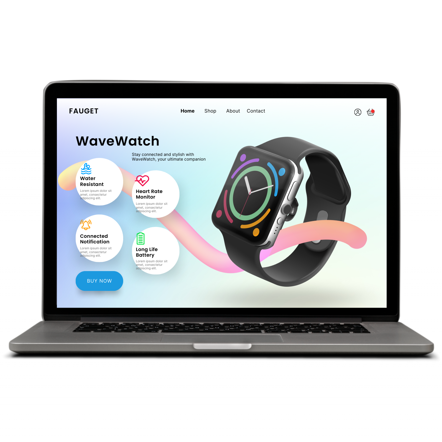 Dark Laptop with Light Website Dark Laptop with Light Website